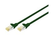 Verkkokaapelit - DIGITUS patch cable - 3 m - green - Vihreä - 3m - DK-1644-A-030-G-10