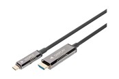 Näyttökaapeli - DIGITUS AOC adapter cable - 20 m - AK-330150-200-S