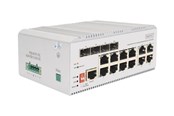 Kytkimet - DIGITUS - switch - industrial L2 - 8 ports - Managed - DN-651139