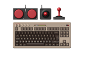 Näppäimistöt - 8BitDo Retro Mechanical Keyboard - C64 Edition - ISO - Englanti (UK) - Beige - RET00489