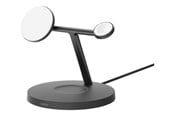 Puhelin - Adapterit & Laturit - Belkin BOOSTCHARGE PRO 3-in-1 Qi2 15w Wireless Charger w AW Black - WIZ032KQBK