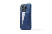 Puhelin - Kannet ja kotelot - Mujjo iPhone 15 Pro Max Wallet Leather Case - Monaco Blue - MUJJO-CL-042-BL