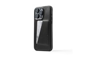 Puhelin - Kannet ja kotelot - Mujjo iPhone 15 Pro Max Wallet Leather Case - Black - MUJJO-CL-042-BK