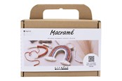 Askartelu- ja taidetarvikkeet - Creativ Company Mini DIY Kit Macramé - Rainbow - 977553