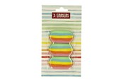 Kirjoitus- ja piirustustarvikkeet - Wins Holland Erasers Rainbow 3 pcs - BTS038