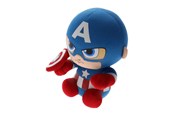 Pehmolelu - Ty Beanie Babies Marvel Captain America Soft 15cm - 2012366