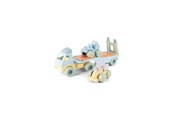 Leluautot - Dantoy Pastel Recycled - Truck with 2 Cars and plastic wheels - 2788