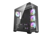 Kotelot - Darkflash DS900 computer case (black) + 7 ARGB fans - Kotelot - Miditower - Musta - DS900 Black + fans