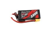Kauko-ohjattavat - Gens ace &Tattu G-Tech LiPo 2200mAh 7.4V 60C 2S1P XT60 Battery - GEA222S60X6GT