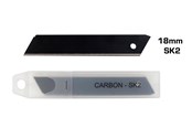 Käsityökalut  - Boxer Knife blades 18mm. 10 pcs. CARBON SK2 break off - 32203