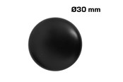 Kannakkeet & Saranat  - Home>it furniture knob Ø30 x 30 mm matt black - 21216