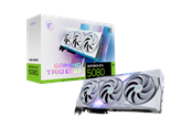Näytönohjaimet - MSI GeForce RTX 5080 GAMING TRIO OC WHITE - 16GB GDDR7 RAM - Näytönohjaimet - G5080-16GTCW