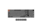 Näppäimistöt - Keychron K17 MAX Wireless Tri-Mode Hot Swap QMK/VIA Gateron Low Profile Brown - Pelinäppäimistö - Pohjoismainen - Musta - K17M-H3-BO