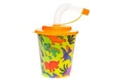 Lelut - LG-Imports - Cup with Lid and Straw Dinosaur 12 pcs. - 8179