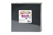 Harrastustarvikkeet - Colorations - Canvas Black 20x20cm Set of 3 - BLKCAN