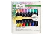 Askartelu- ja taidetarvikkeet - Nassau Acrylic paint 18 tubes 36ml in gift box - AR0701/21GE