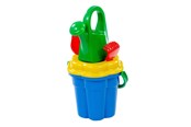 Ulkoleikit - Cavallino Toys - Cavallino XL Classic Bucket Set Blue 5 pcs. - 9512WD01