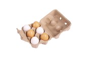 Puulelut - Bigjigs - Cardboard Box with Wooden Eggs - BJ711
