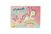 Luovat leikit - Wins Holland - Postcards Coloring Unicorn - B19486-c