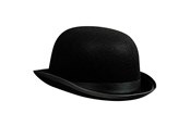 Roolileikit - Boland - Bowler Hat Black Felt - 04002