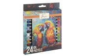 Harrastustarvikkeet - Creative Craft Group Oil pastel box of 24 colors - AR0407/GE
