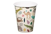 Lelut - Folat BV - Cardboard Cups Wild Animals 6pcs. - 68345