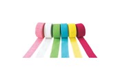 Askartelu- ja taidetarvikkeet - Colorations - Crepe Paper Garlands Set 2 Set of 6 - STRMRS2