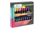Askartelu- ja taidetarvikkeet - Nassau Paint acrylic 18 x 36 ml - AR0701/GE