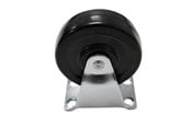 Kannakkeet & Saranat  - Home>it fixed furniture wheel 75 mm black plastic - 5708614112687