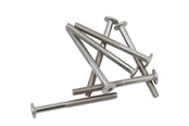 Naulat ja ruuvit - Home>it assembly screws for furniture M6 x 65mm 8 pcs. stainless steel - 5708614198742
