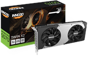 Näytönohjaimet - Inno3D GeForce RTX 5070 Twin X2 - 12GB GDDR7 RAM - Näytönohjaimet - N50702-12D7-195064N