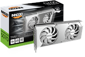 Näytönohjaimet - Inno3D GeForce RTX 5070 Twin X2 OC White - 12GB GDDR7 RAM - Näytönohjaimet - N50702-12D7X-195064W