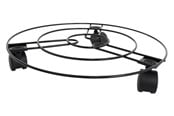 Puutarhatyökalut - Home>it Pot trolley round galvanized black - 5708614921302