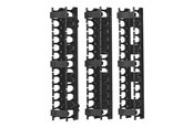 Räkit - Rack - Tripp Lite Open Frame Rack 6ft Vertical Cable Manager 3in Wide - rack cable management duct with cover - SRCABLEVRT3