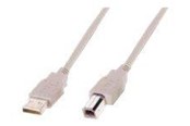 USB kaapelit - DIGITUS ASSMANN - USB cable - USB to USB Type B - 1.8 m - AK-300102-018-E