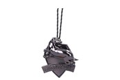 Fanituotteet - Nemesis Now - Harry Potter Hufflepuff Crest (Silver) joulukoristeet - B6482X3