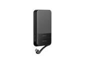 Powerbank - EcoFlow Rapid 5K - 30W- Qi2 - Wireless Charging Powerbank - musta - 5000 mAh - EF-RAPID5000-B-EU