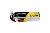 Kauko-ohjattavat - Gens ace &Tattu Battery 3700mAh 14.8V 45C 4S1P - TAA37004S45X6