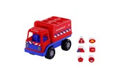 Vauva- ja taaperolelut - Cavallino Toys - Cavallino Fire Truck Shape Sorter with 6 Blocks 26cm - 1426NL01