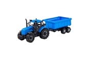 Leluautot - Cavallino Toys - Cavallino Tractor with Dump Truck Trailer Blue Scale 1:32 - 1253FM04