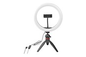 Striimaustarvikkeet - Nedis selfie ring light - RLSTND100BK