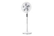 Ilmasto/tuulettimet/ilmastointi - Black & Decker Pedestal Fan LED 5 Blades White - ES9440170B