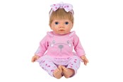 Lelut - Tiny Treasures Doll with blonde hair and pink outfit - 30542
