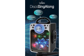 Lelut - Stars Karaoke Machine with Blue Tooth Disco LED light Black - 30135