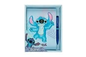 Lisätarvikkeet kouluun - Disney Stitch Squishy Notebook with Pen - STLI2145