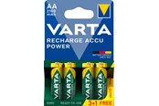 Akut ja Paristot - VARTA Recharge AA - 4 Pack - 56706101494