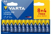 Akut ja Paristot - VARTA Longlife Power AA - 12-Pack - 4906121772