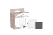 Smart Home - Älykoti - Aqara Light Switch H2 EU (4 Buttons 2 Channels) - White Frame with Dark Grey Buttons - WS-K08D