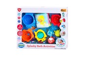 Vauva- ja taaperolelut - PLAY - Splashy Bath toys 8 pieces. - 97326