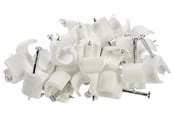 Kaapelihyllyt, Kaapelisukat & Kaapelisiteet - Nordic Quality Clips 10-14 mm round - 25 pcs - 222783